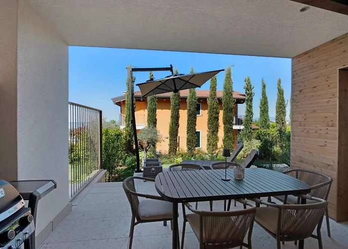 View Garden Pool Exclusive Newly Build Appartement Lazise